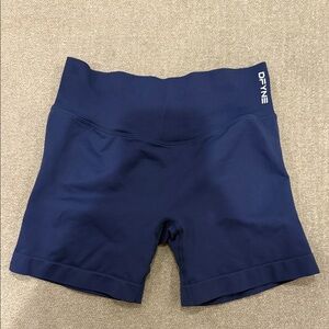 Define Women's Navy Bike Shorts